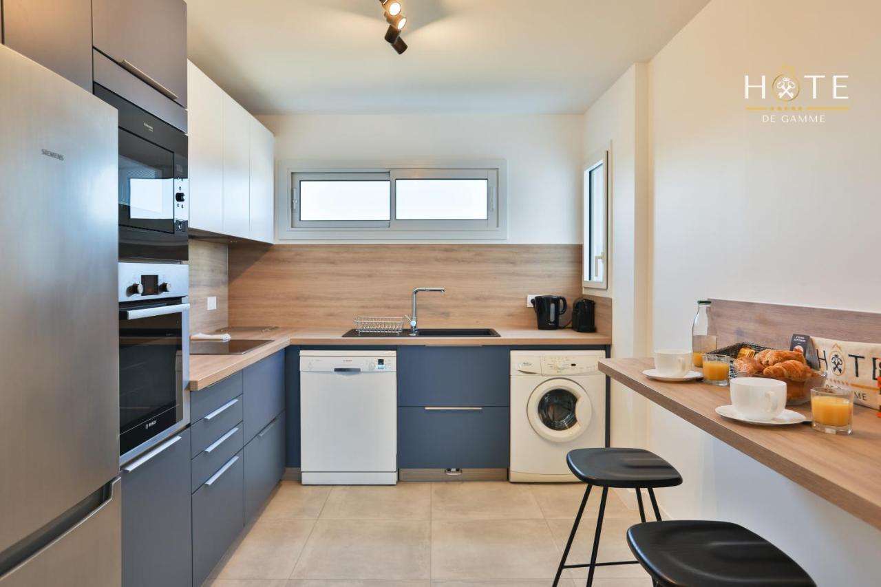 Appartement De Caractere, Superbe Vue Mer 280° La Chaume Eksteriør bilde