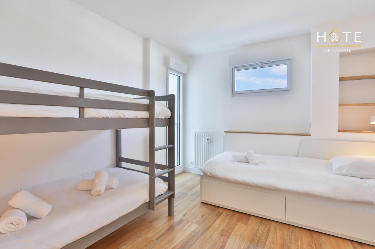 Appartement De Caractere, Superbe Vue Mer 280° La Chaume Eksteriør bilde